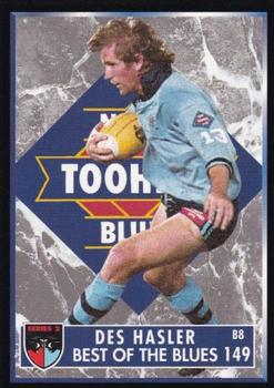1994 Dynamic Rugby League Series 2 #149 Des Hasler Front